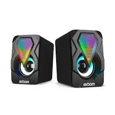 CAIXA DE SOM EXBOM 6W R.M.S CS-C20 RGB